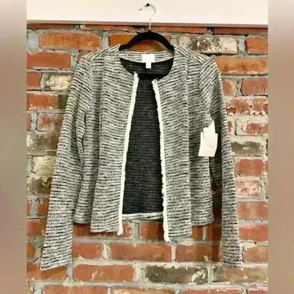 14th & Union‎ Tweed Pleated Jacket Size XS - Picture 1 of 7